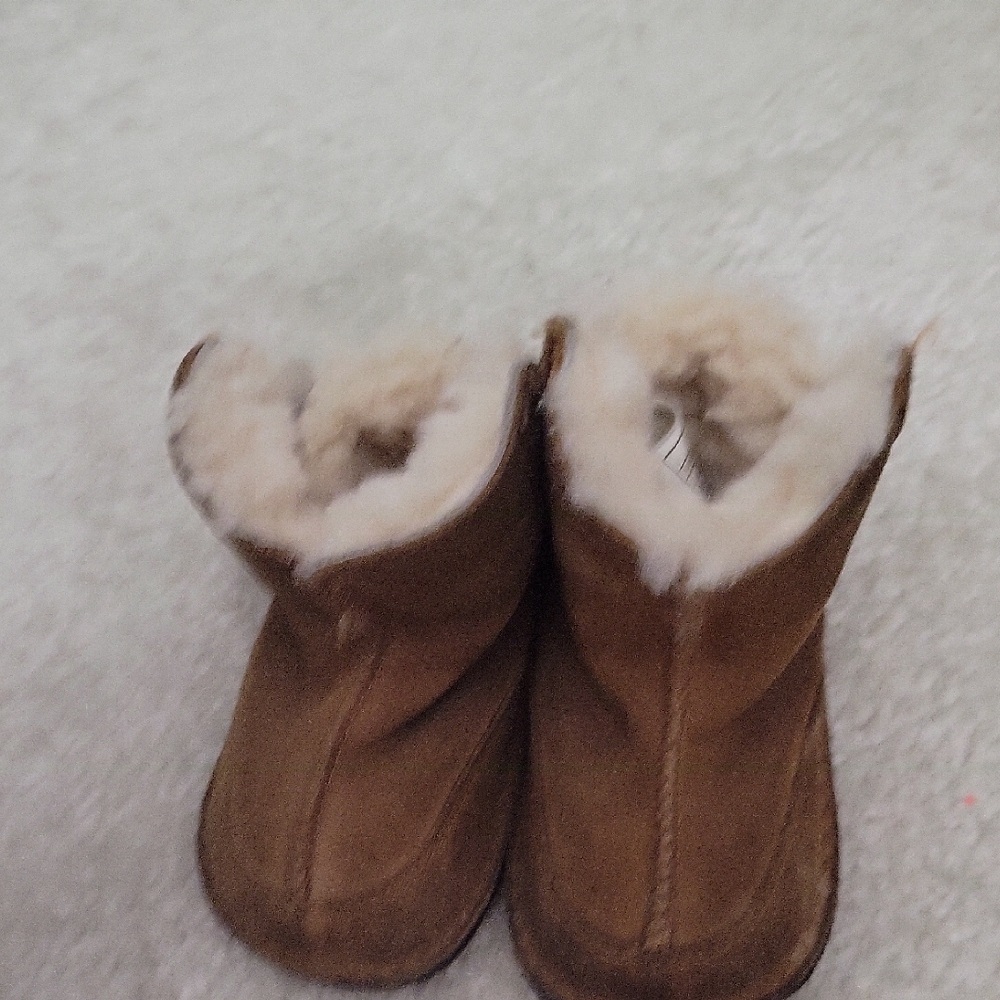 Cozy Tan Kids Boots